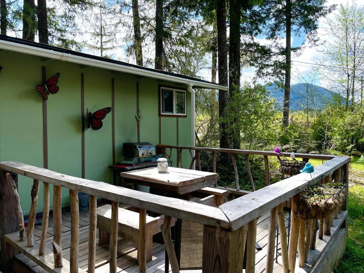 Mt Rainier Little Green Cabin On Big Creek! Ашфорд Екстериор снимка