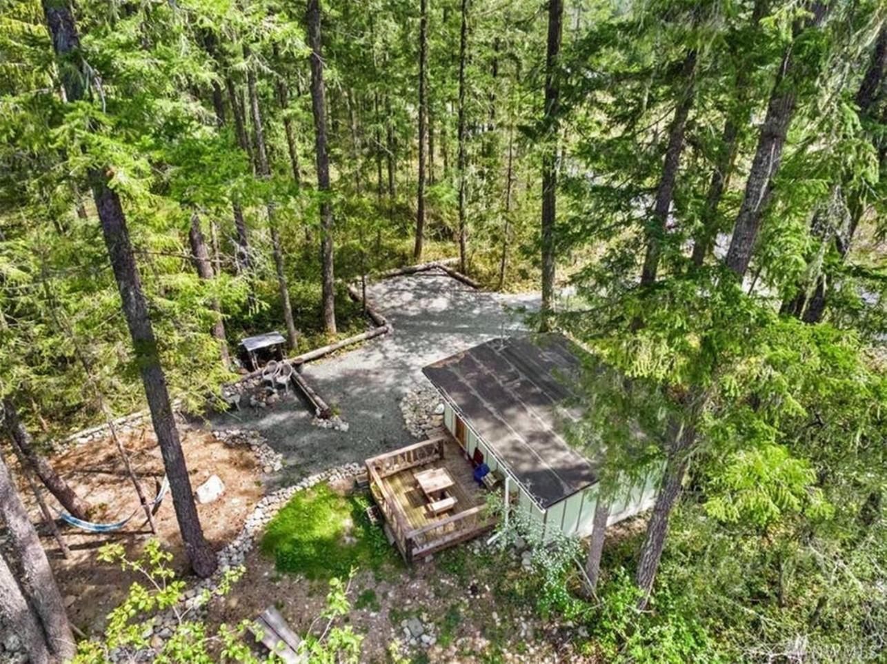 Mt Rainier Little Green Cabin On Big Creek! Ашфорд Екстериор снимка