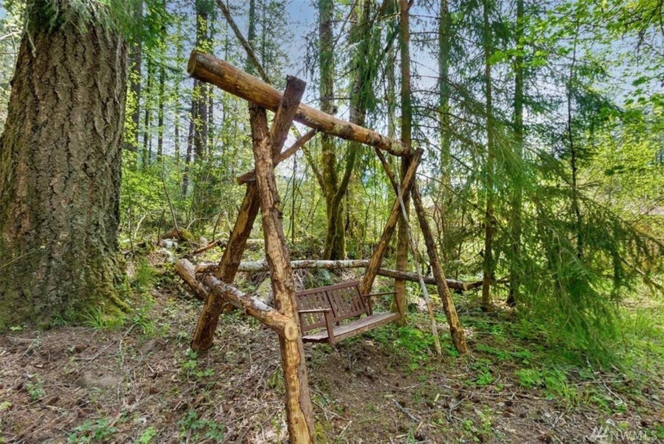 Mt Rainier Little Green Cabin On Big Creek! Ашфорд Екстериор снимка