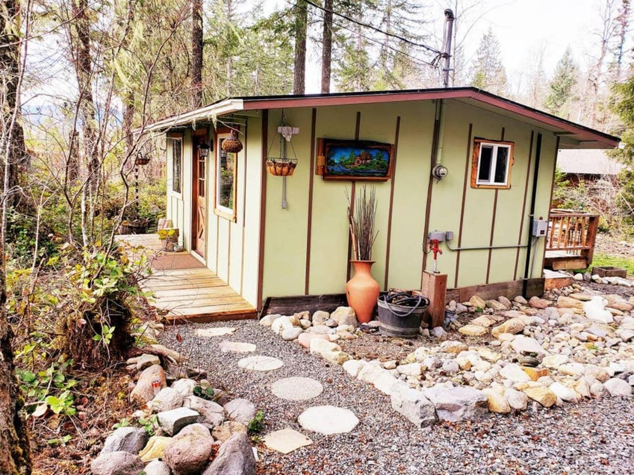 Mt Rainier Little Green Cabin On Big Creek! Ашфорд Екстериор снимка